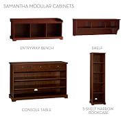 Mahogany Home Office Furniture Pottery Barn Build Your Own Samantha Modular Cabinets Mahogany