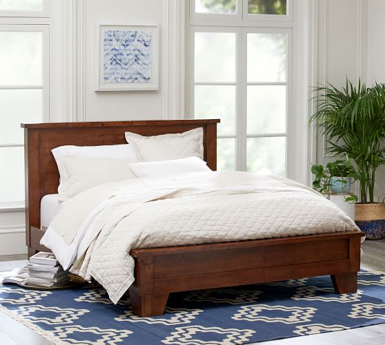 Sumatra Bed Wooden Beds Pottery Barn