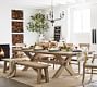 Toscana Extending Dining Table, Seadrift | Pottery Barn