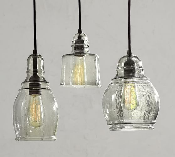 Paxton Gl Single Pendants Pottery Barn