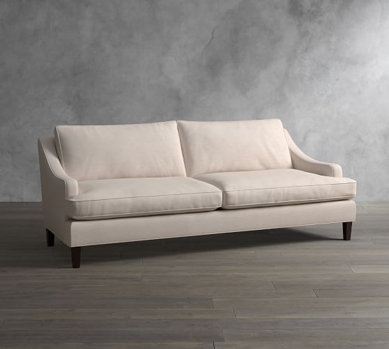 Landon Upholstered Sofa Pottery Barn