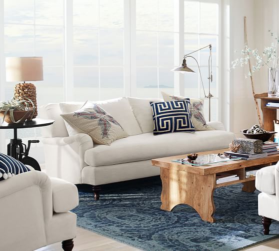 Carlisle Upholstered Sofa Pottery Barn Carlisle Upholstered Sofa