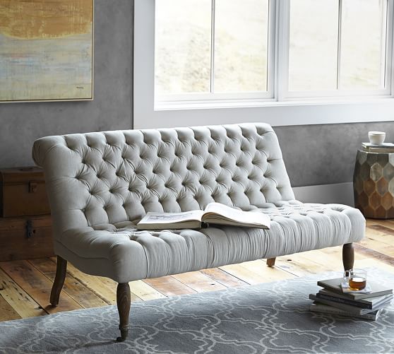 Carolyn Loveseat Sofas For Small Spaces Pottery Barn