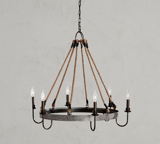 Napa Wine Barrel Chandelier Pottery Barn Napa Wine Barrel Chandelier