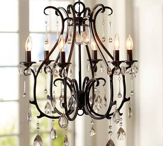 Celeste Crystal Chandelier Pottery Barn