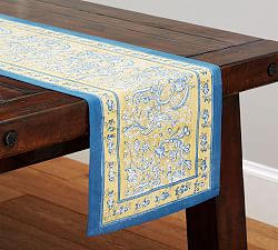 Tablecloths Table Runners Linens Pottery Barn La Mer Table Runner