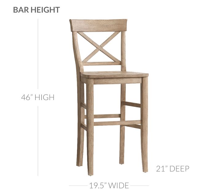 Aaron Bar Counter Stool Pottery Barn