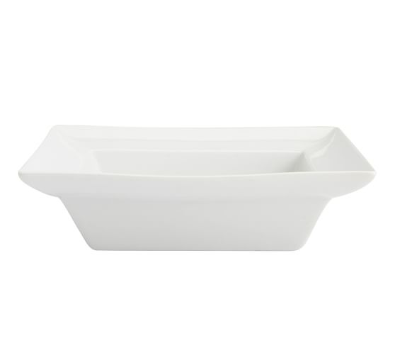 Great White Square Serve Bowl Pottery Barn