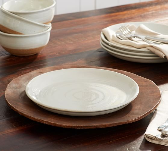 Portland Stoneware Dinner Plate Pottery Barn