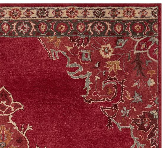 Red Bryson Persian Rug Pottery Barn