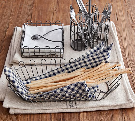 Farmhouse Wire Napkin Holder | Kitchen Accessories ...