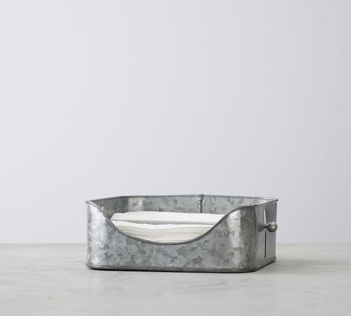Galvanized Metal Napkin Holdercome explore interior design inspiration for modern farmhouse and modern country style interiors with this round up of rustic lovely decor!