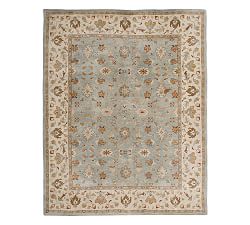 Throw Rugs Area Accent Pottery Barn Malika Persian Style Rug