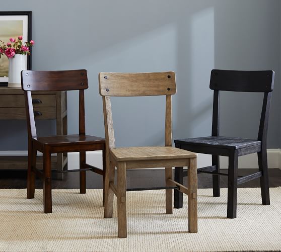 Benchwright Wooden Dining Chair Pottery Barn Benchwright Dining Chair
