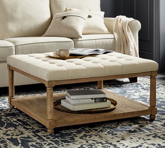 Berlin Square Ottoman Pottery Barn Berlin Square Ottoman