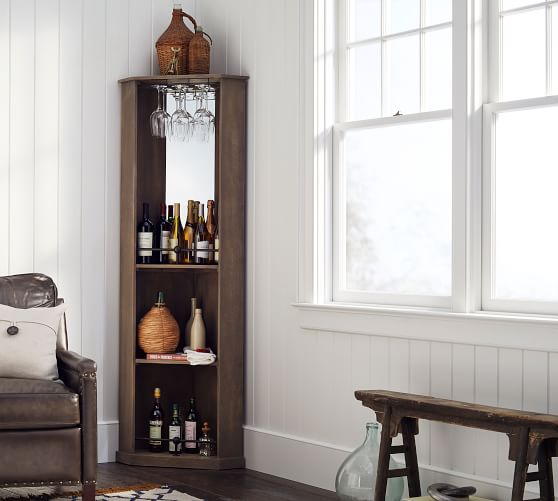 Bar Furniture Home Sets Pottery Barn Eva Corner Bar