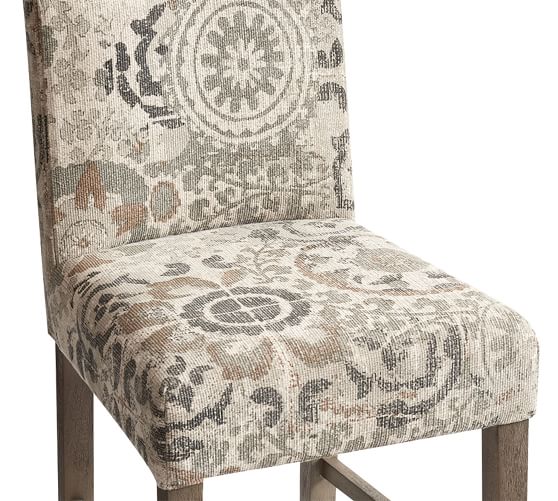 Oliver Upholstered Bar & Counter Stool Pottery Barn