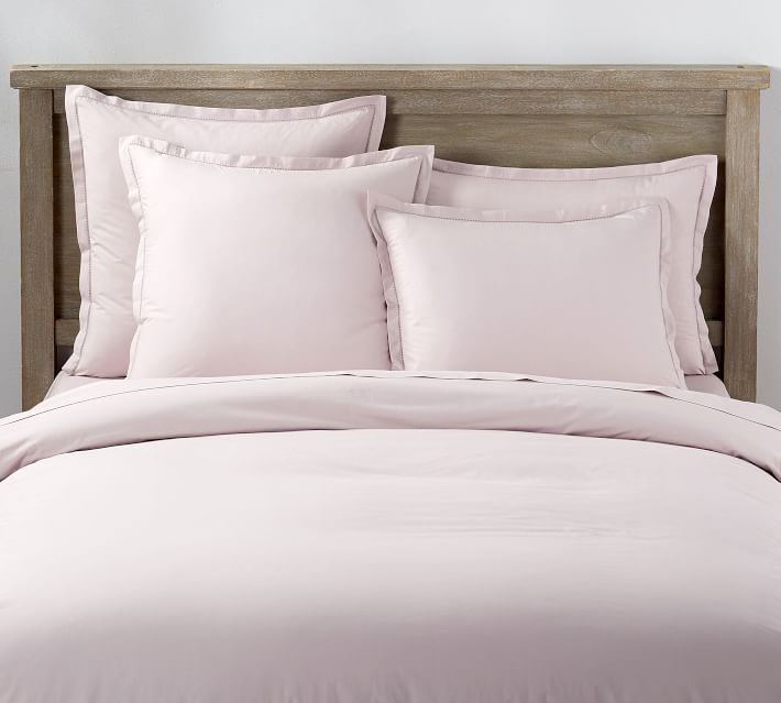 Washed Cotton Organic Duvet Cover Sham Pottery Barn