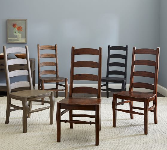 Dining Chairs Benches Pottery Barn Wynn Ladderback Dining Chair