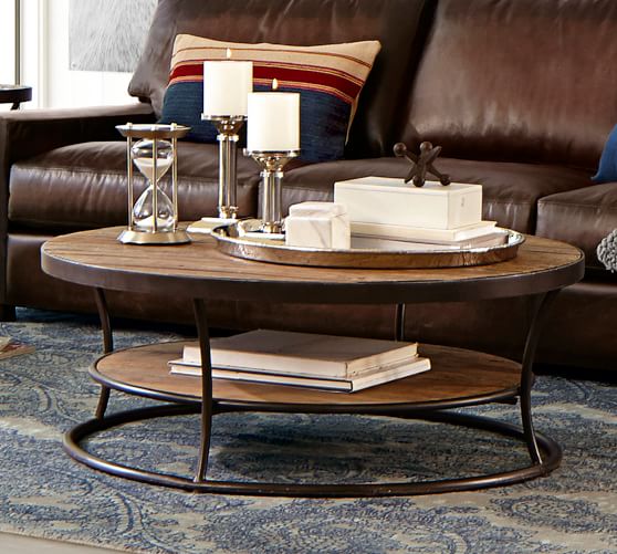 Bartlett Reclaimed Wood Coffee Table Pottery Barn