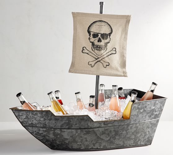 Pirate Ship Party Bucket Bar Accessories Pottery Barn