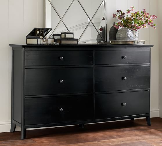 Chloe Extra Wide Dresser Pottery Barn