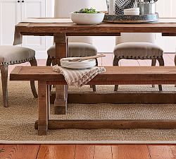 Wood Seat Bench Pottery Barn