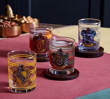 Harry Potter House Crest Tumblers, Set of 4 - Assorted
