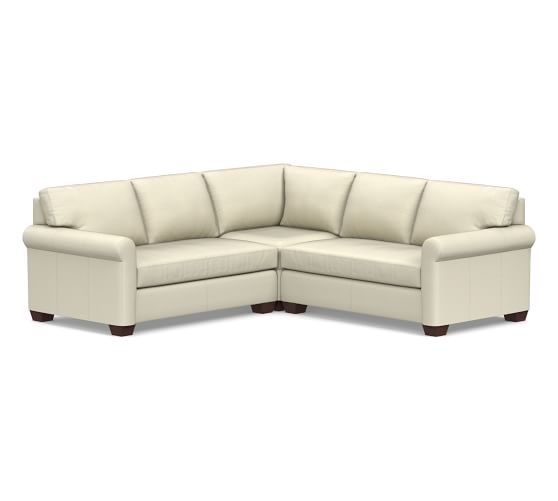 Leather Sectionals & Leather Modular Sofas Pottery Barn