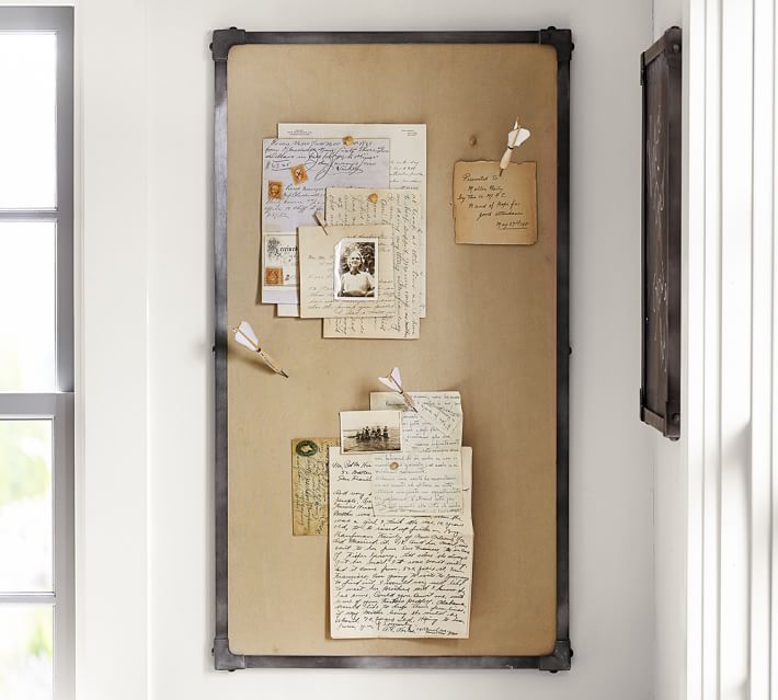 Framed Pinboard Pottery Barn