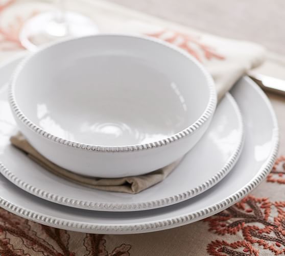 Gabriella 16 Piece Dinnerware Set Pottery Barn
