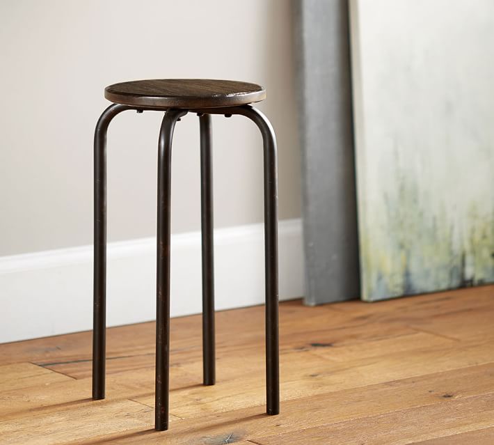 Tommy Stacking Bar Stool Pottery Barn