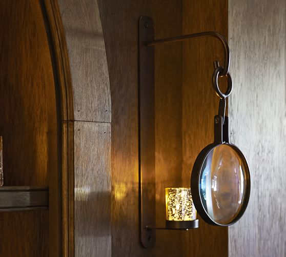 Magnifying Candle Sconce Pottery Barn