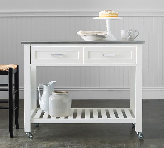 Pb Clic Kitchen Island Cart Large Pottery Barn Pb Clic Kitchen Island Cart Large
