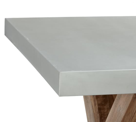 Abbott Brown Zinc Top Rectangular Dining Table & Saybrook Armchair Set