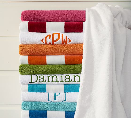 Ultraplush Quick Dry Beach Towel Pottery Barn