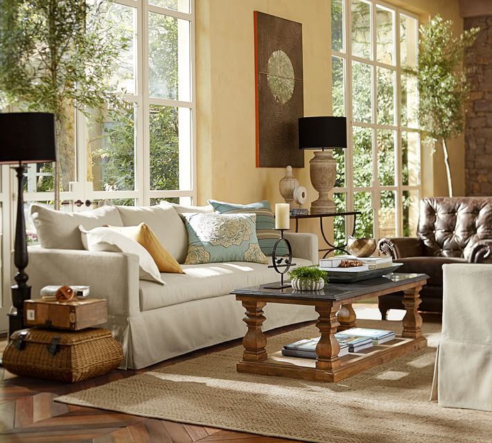 Sutton Coffee Table Pottery Barn