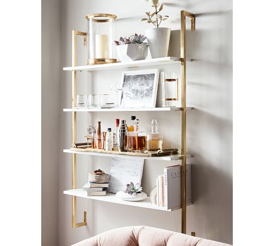 Wall Shelves Floating Hanging Pottery Barn