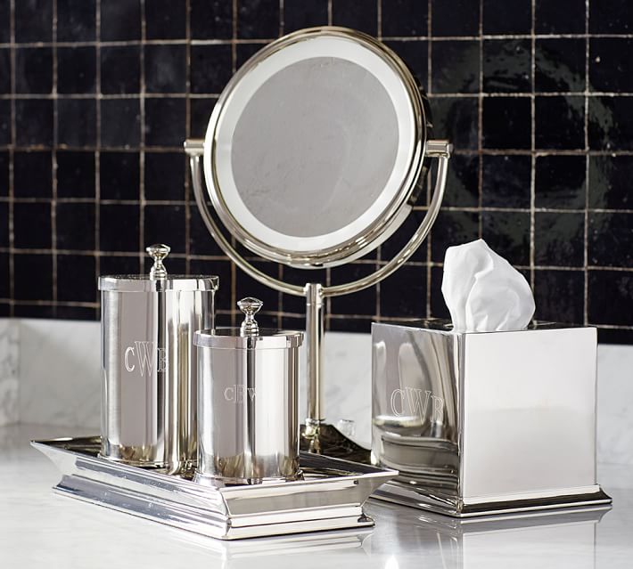 Mercer Bath Accessories Pottery Barn