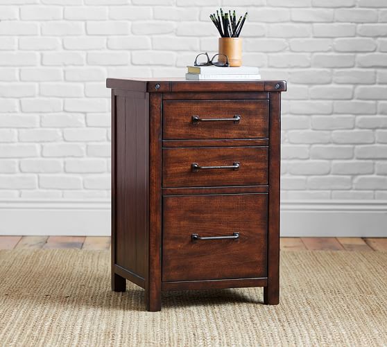 benchwright file cabinet | pottery barn