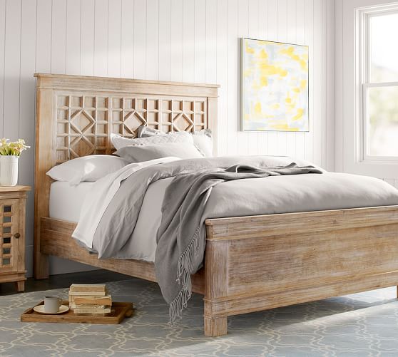 Luella Bed Wooden Beds Pottery Barn Scroll To Next Item