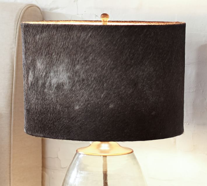 Rhea Cow Hide Lamp Shade