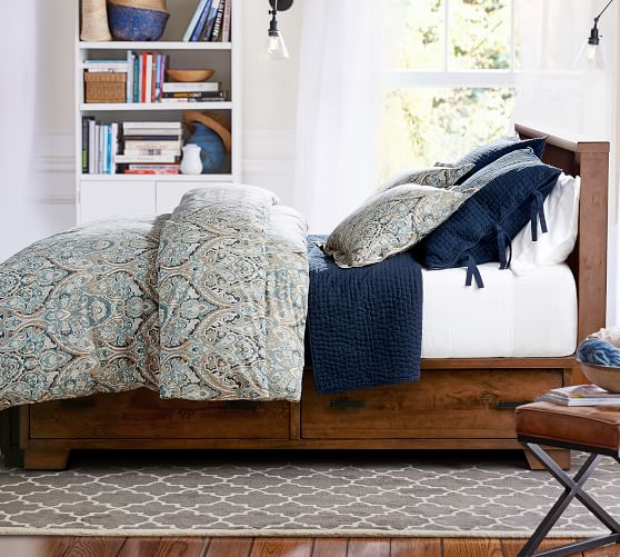 Sumatra Storage Bed Pottery Barn