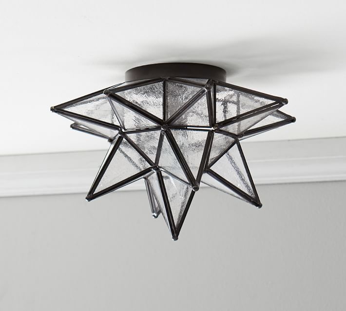 Olivia Star Flush Mount Pottery Barn