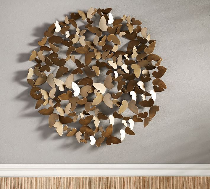 Erfly Wall Art Decor Pottery Barn