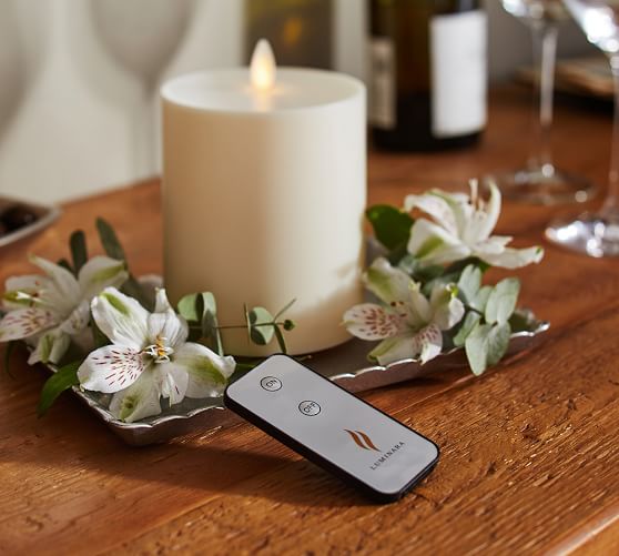 Premium Flicker Flameless Candle Remote Control Pottery Barn