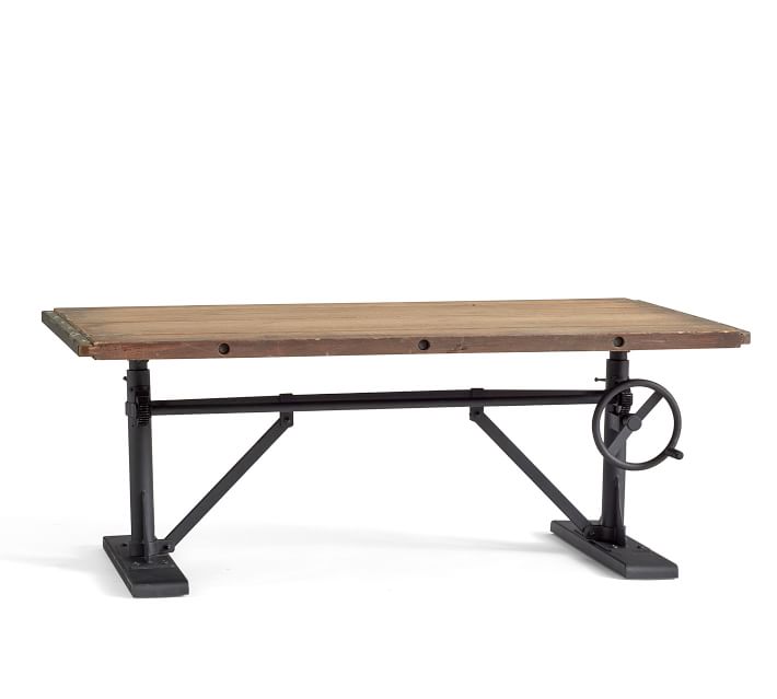 Pittsburgh Crank Coffee Table Pottery Barn