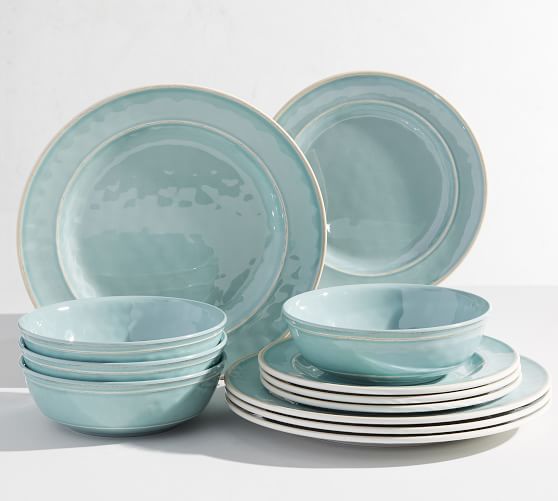 Cabana Melamine 12-Piece Dinnerware Set