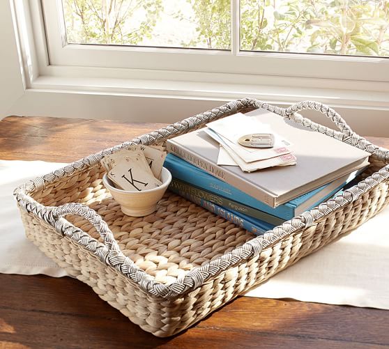 Decorative Boxes, Decorative Trays & Coffee Table Trays Pottery Barn