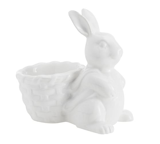 Bunny Basket Egg Cup Pottery Barn